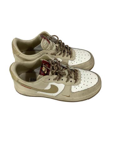 Used Nike AIR FORCE 1 Running/X-Train Shoes M Tan Senior 8.5 11347-S000260796