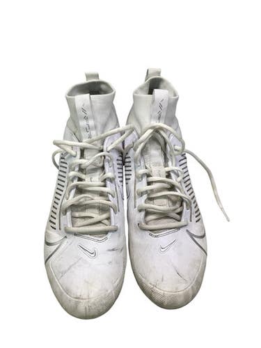 Used Nike VAPOR Adult FB Cleats White Senior 12 11347-S000260785
