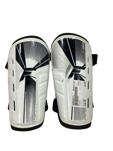 Used Franklin Soccer Shin Guards Adult White Senior 11347-S000260774