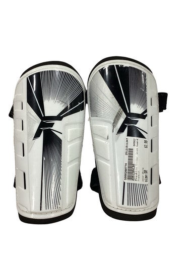 Used Franklin Soccer Shin Guards Adult White Senior 11347-S000260774