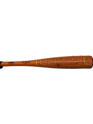 Used Louisville Slugger ATLAS BB/SB USA 2 1/4 Bat Orange 24" 11347-S000260776