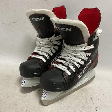 Used CCM JETSPEED FT455 Youth Hockey Skate White/Black/Red Youth 13.0 11855-S000196098