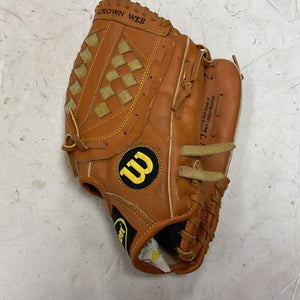 Used Wilson Advisory Staff A2489 Baseball Glove RH Throw Tan 12 1/2" 11855-S000196092