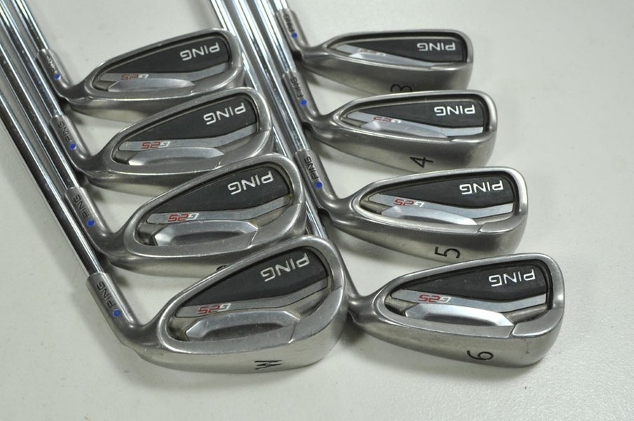 Ping G25 3-W Iron Set Senior Flex Blue Dot Right CFS Steel # 204698