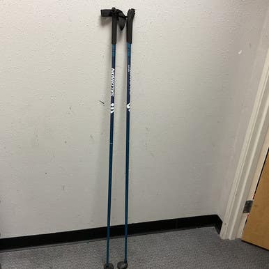 Used Salomon ESCAPE VITANE Womens XC Ski Poles Navy Blue 140 cm / 56 in 11855-S000196082