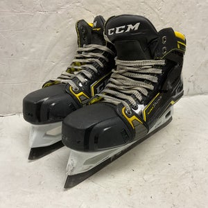 Used CCM SUPER TACKS AS3 PRO Senior Goalie Skate Senior 9 11855-S000196077