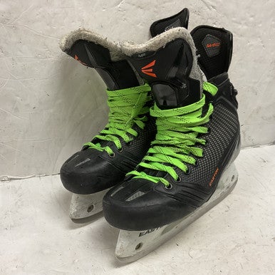 Used Easton MAKO Senior Hockey Skate Black And Orange Senior 10.5 11855-S000196063