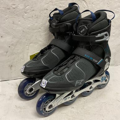 Used K2 FIT 84 BOA Senior Rec Fitness Skates Black Senior 10 11855-S000196045