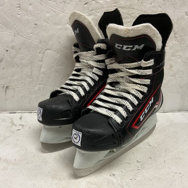 Used CCM JETSPEED FT340 Junior Hockey Skate White/Black/Red Junior 02 11855-S000196047