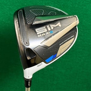 LH TaylorMade SIM Max-D 9 Driver Aldila Ascent 60 Graphite Stiff