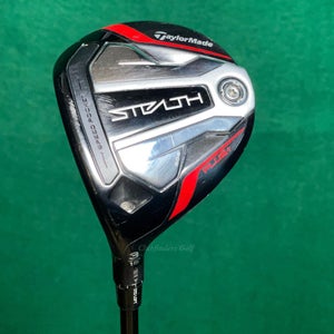 LH TaylorMade Stealth Plus+ 15 3 Fairway Wood HZRDUS RDX 6.0 75g Graphite Stiff