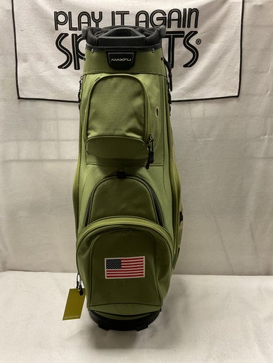 Used Maxfli HONORS CART BAG Mens Cart Bag Green 11490-S000267625