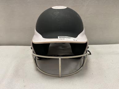 Used RIP-IT 6 - 6 7/8 Batting Helmet w/Mask White One Size 11490-S000267619