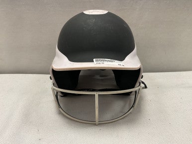 Used RIP-IT 6 - 6 7/8 Batting Helmet w/Mask White One Size 11490-S000267619