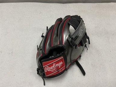 Used Rawlings PL158BB BB/SB Glove RH Throw Black 9" 11490-S000267616