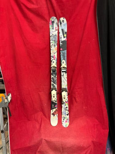 Skis: Volkl 138 cm All Mountain Skis With Bindings (Used)