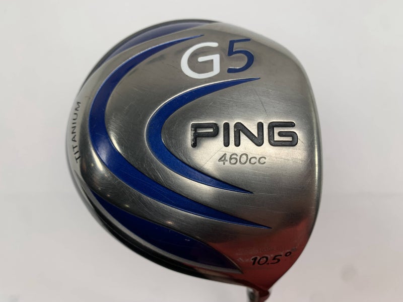 Ping G5 Driver 10.5* TFC 100 D Soft Regular Senior Graphite Mens RH