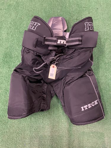 Black Senior XL Itech Hockey Pants (Used)
