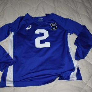 NEW - Asics Volleyball Style Jersey, Seattle, Blue, Youth Medium