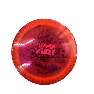 Used Discraft FUZED SCORCH Disc Golf Driver Red 11760-S000085233