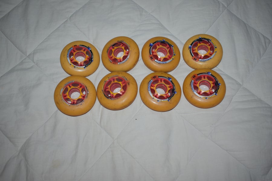 Hyper Hyoctane Indoor Race Wheels, 80mm, Set of 8
