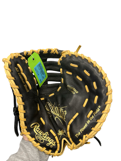 Used Rawlings HIGHLIGHT SEIES BB/SB First Base RH Throw Black 11 1/2" 11682-S000124518