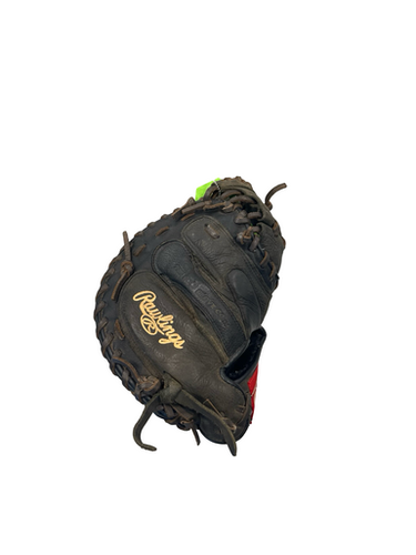 Used Rawlings PREMIUM SERIES BB/SB Catchers RH Throw Black 32 1/2" 11682-S000124520