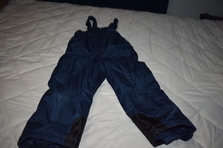 CB Insulated Winter Sports Ski Pants/Bib, Blue, Size 7