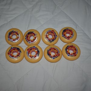 NEW - Hyper Hyoctane Indoor Race Wheels, 80mm, Set of 8