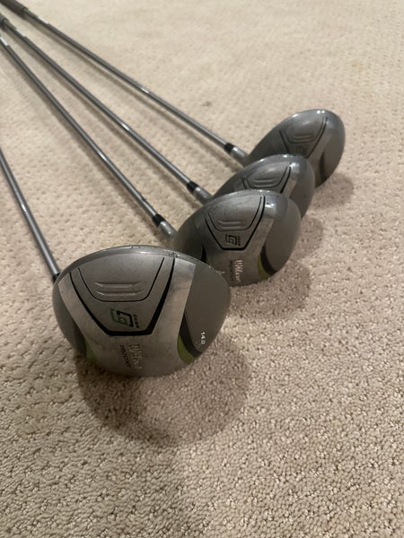 Women's Wilson Staff Deep CG Right Handed Fairway Wood and Drive Set