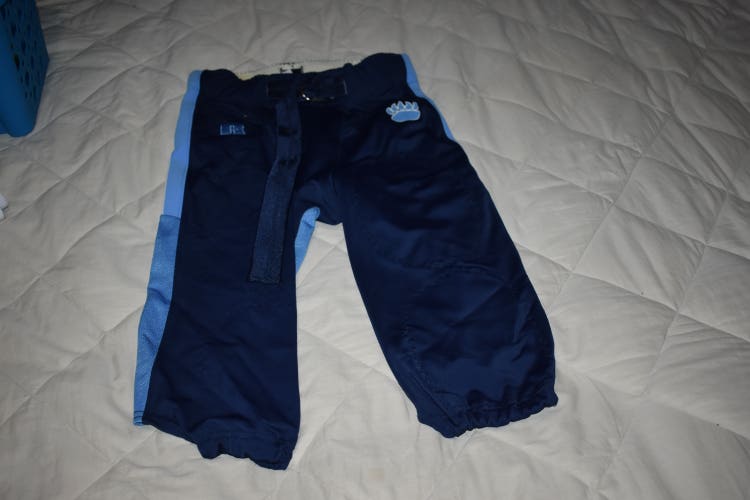 NEW - Russell Athletic Football Game Pants with Belt, Blue, Large