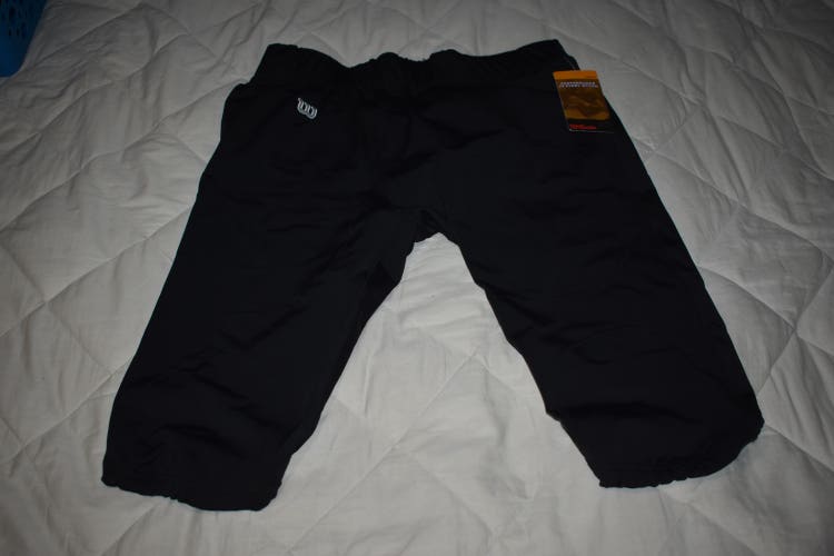 NEW - Wilson WTF5631 Football Pants, Black, Adult XL