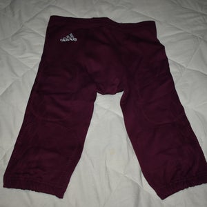NEW - Adidas Prime Knit Football Pants, Maroon, Large