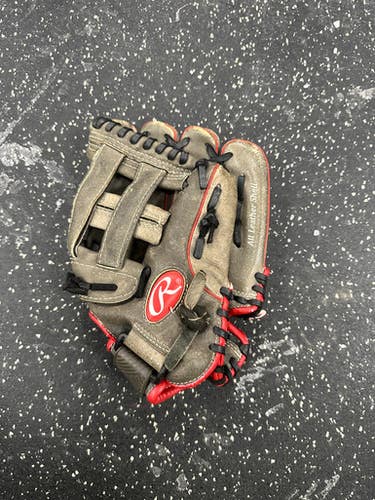 Used Rawlings MPL110DSH BB/SB Glove RH Throw Red 11" 11849-S000034389