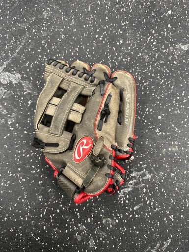 Used Rawlings MPL110DSH BB/SB Glove RH Throw Red 11" 11849-S000034389