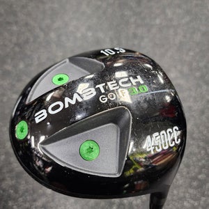 Used BOMBTECH GOLF 3.0 Mens Driver RH 10.5 Degree 11849-S000034379