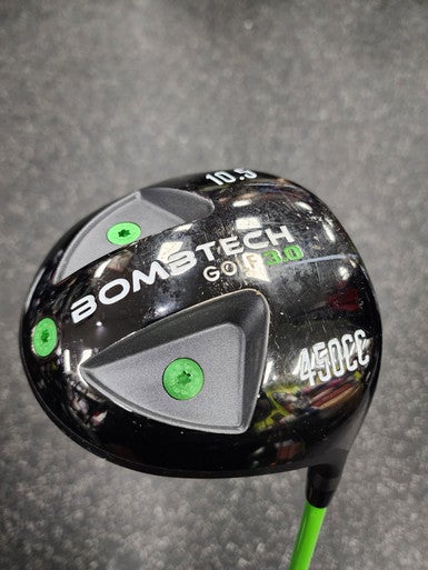 Used BOMBTECH GOLF 3.0 Mens Driver RH 10.5 Degree 11849-S000034379