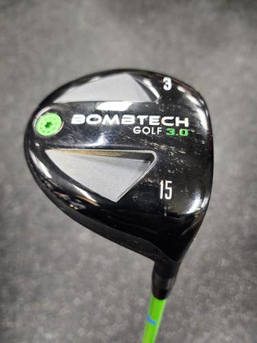 Used BOMBTECH GOLF 3.0 Mens Fairway Wood RH 3 Wood 11849-S000034377