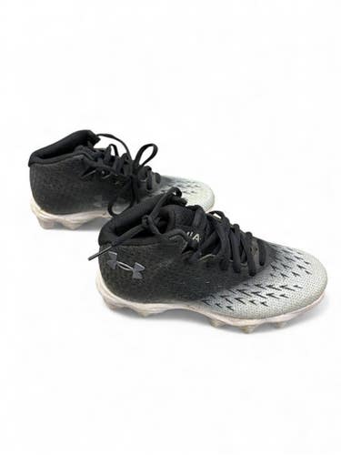 Used Under Armour Jr FB Cleats Black Junior 02.5 11863-S000024931