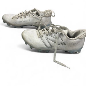 Used New Balance LAX Cleats Mens White Senior 8.5 11863-S000024932