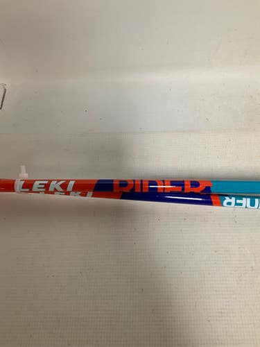 Used LEKI RIDER Boys DH Ski Pole Teal 95 cm / 38 in 11823-S000036357