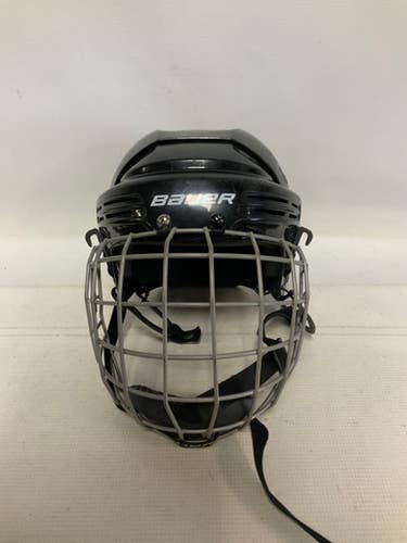 Used Bauer BHH2100 EXPIRED Helmet Cage Combo Black SM 11823-S000036335