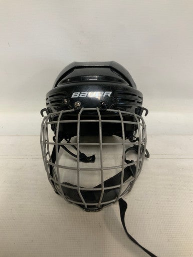 Used Bauer BHH2100 EXPIRED Helmet Cage Combo Black SM 11823-S000036335