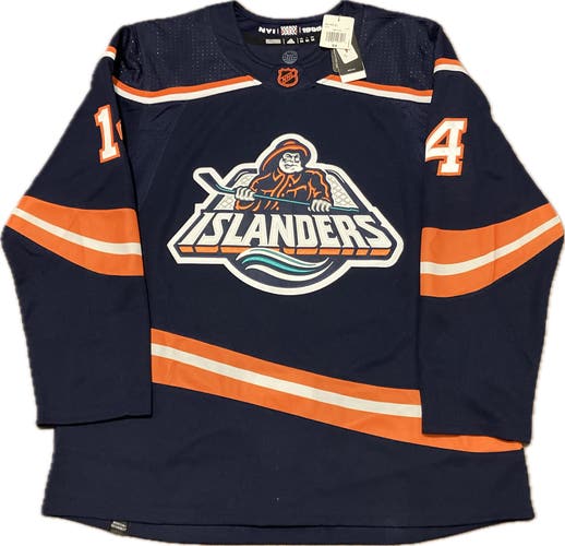 NWT New York Islanders Bo Horvat Reverse Retro 2.0 Adidas NHL Hockey Jersey Size 54