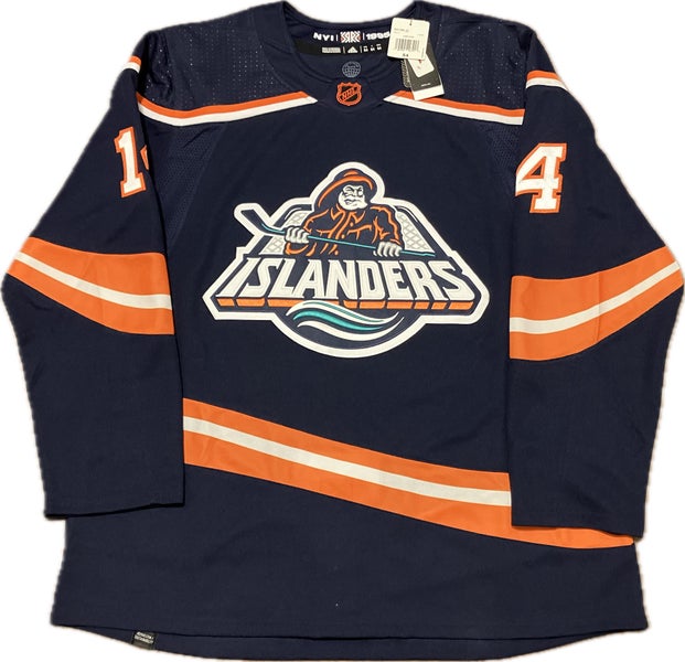 NWT New York Islanders Bo Horvat Reverse Retro 2.0 Adidas NHL Hockey Jersey Size 54