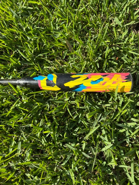 2023 DeMarini Zoa Glitch Composite USSSA Certified Bat (-5) 27 oz 32" (Used)