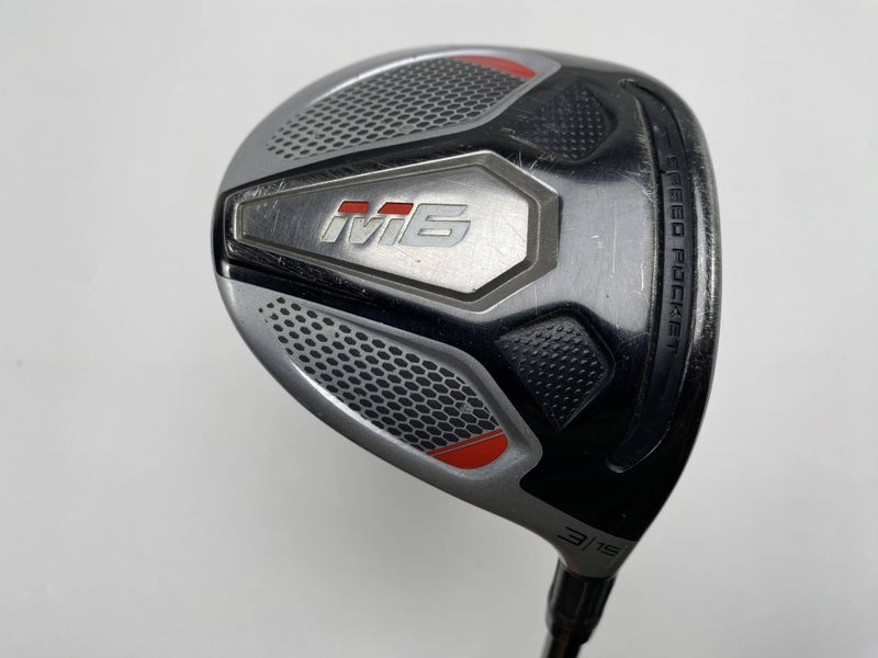 TaylorMade M6 3 Fairway Wood 15* Fujikura Atmos 6X Extra Stiff RH