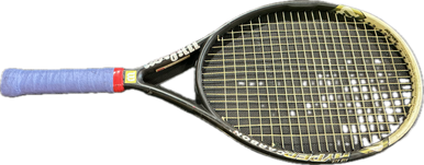 Used Wilson HYPER CARBON 5.3 Adult Tennis Racquet Black 4 1/2" 10743-C000464436