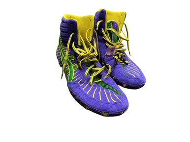 Used Asics Wrestling Shoes Purple Senior 10.5 10743-S000469670