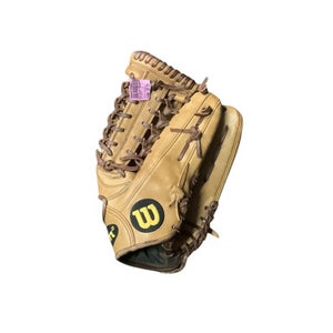 Used Wilson A2KKP92 BB/SB Glove RH Throw Brown 13" 10743-S000470585